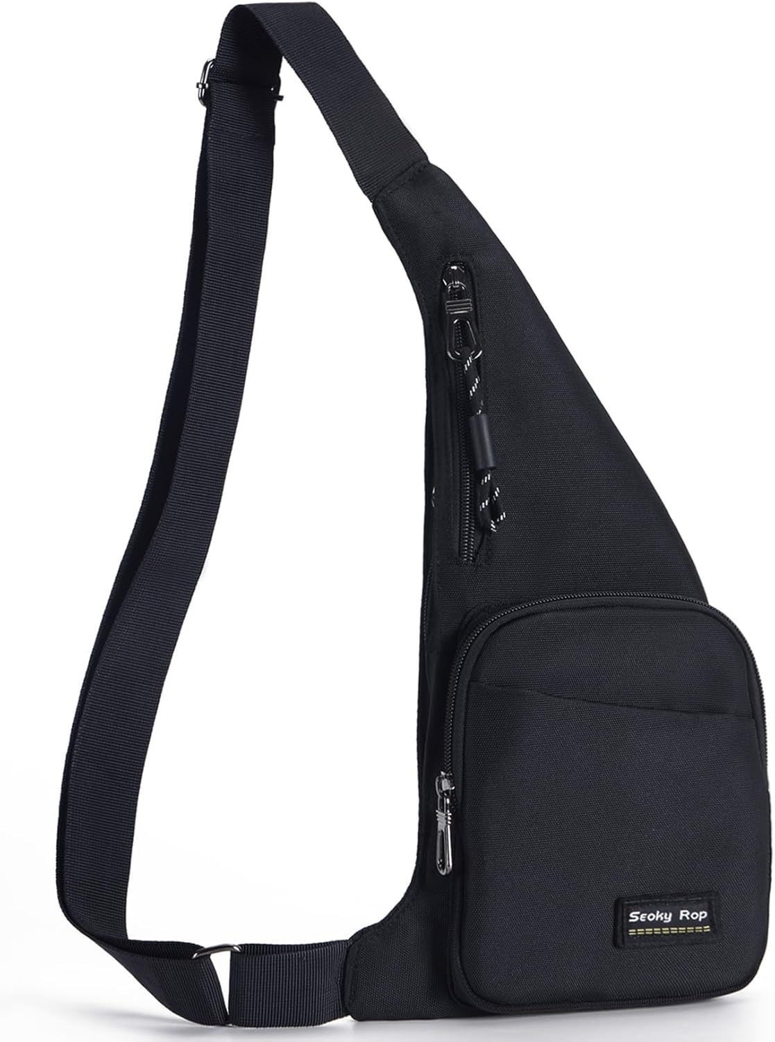 Seoky Rop Sling Bag for Men Women Slim Personal Purse Pocket Small Anti-Thief Crossbody Chest Bag