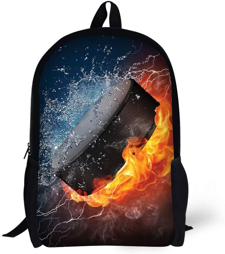 Book Bags for Kids 17 Inch Combustion Pattern School Bags