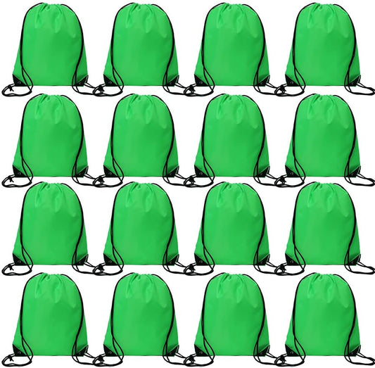 Bulk Drawstring Bags, Polyester Draw String Bags, Gym Sports Cinch Bag Drawstring Backpack for Women Men