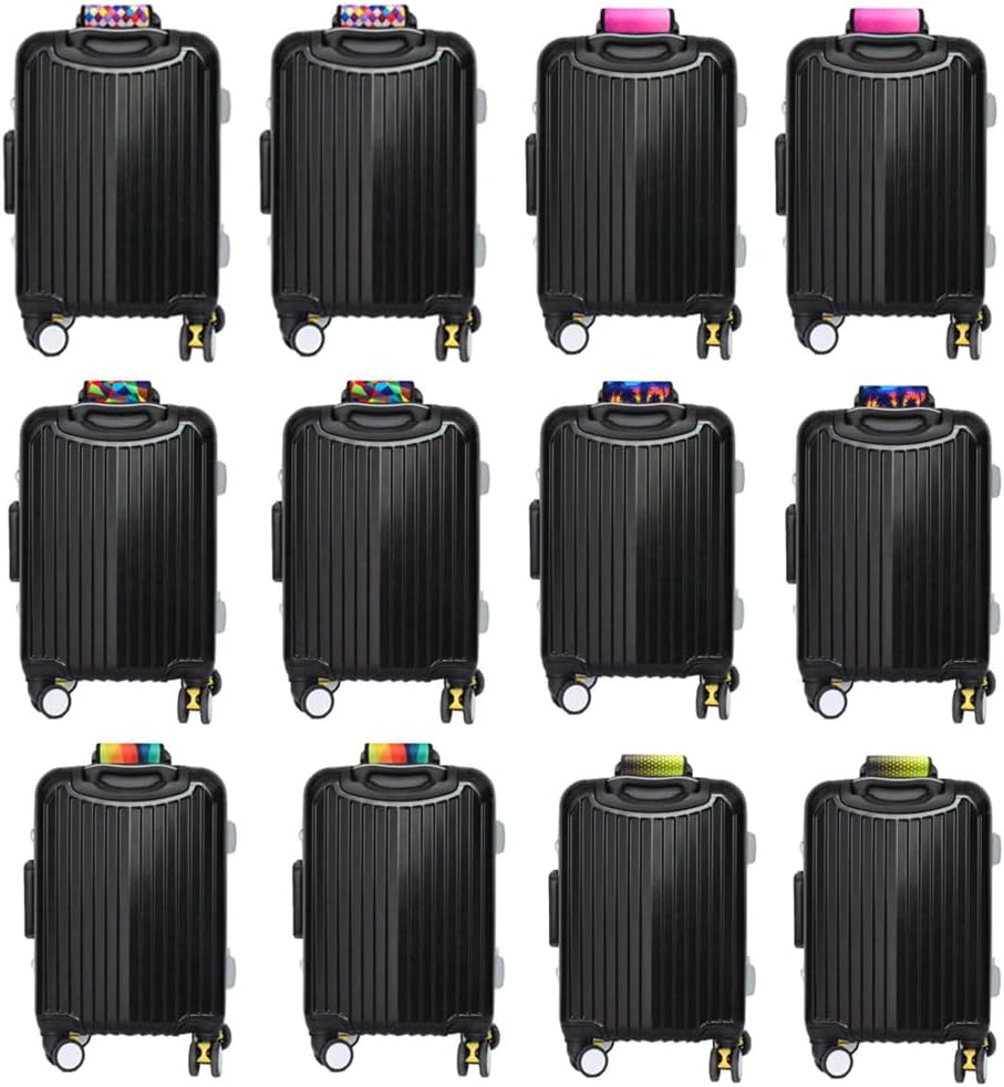 Luggage Handle Wrap 12 Pack-Bulk Luggage Handle Wraps for Suitcases Neoprene Handle