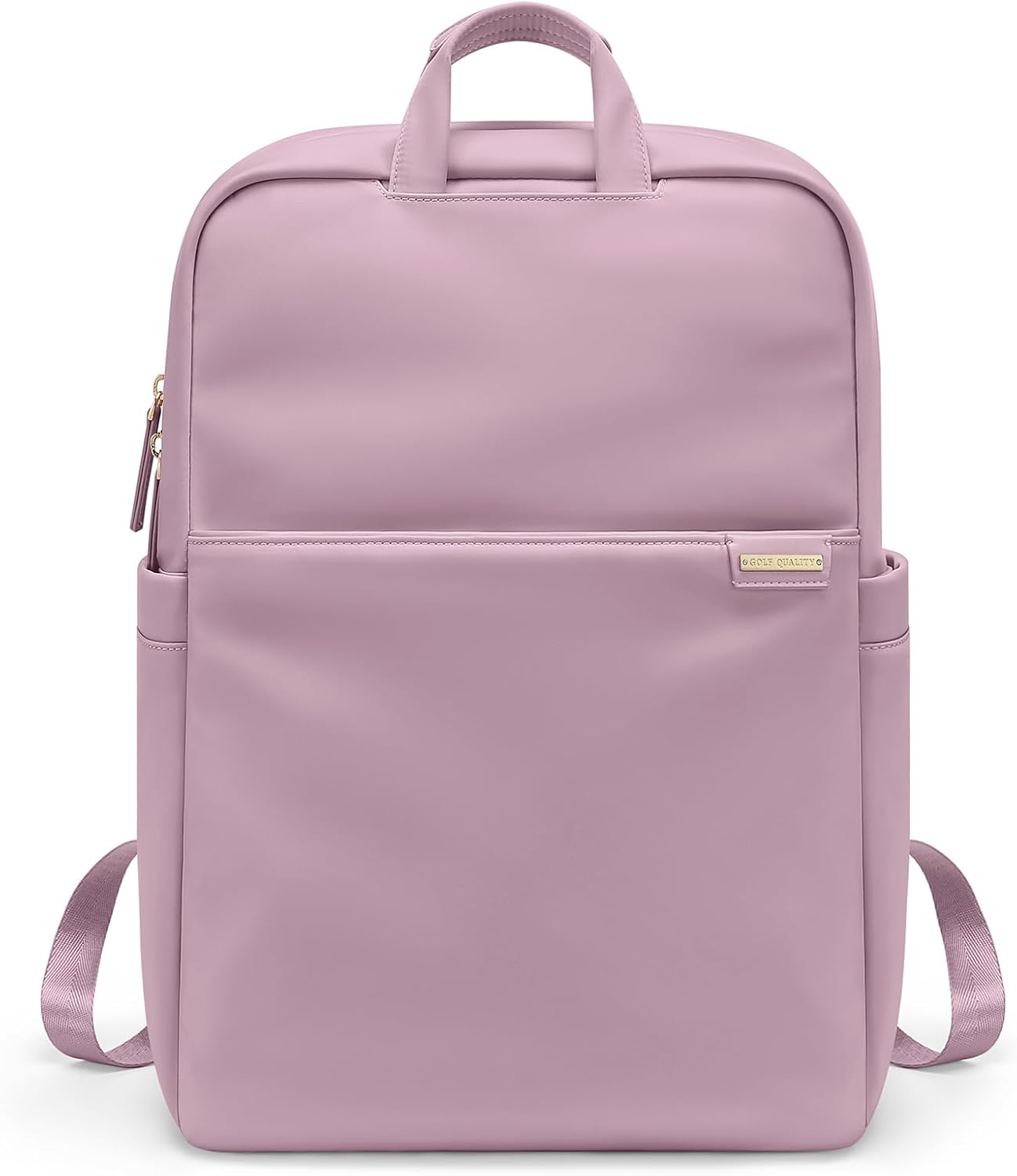 Slim Laptop Backpack for Women, Lightweight Business Backpack for Women Computer Bag Purse for Commuting, Fit 17.3 Inch, Pink Purple