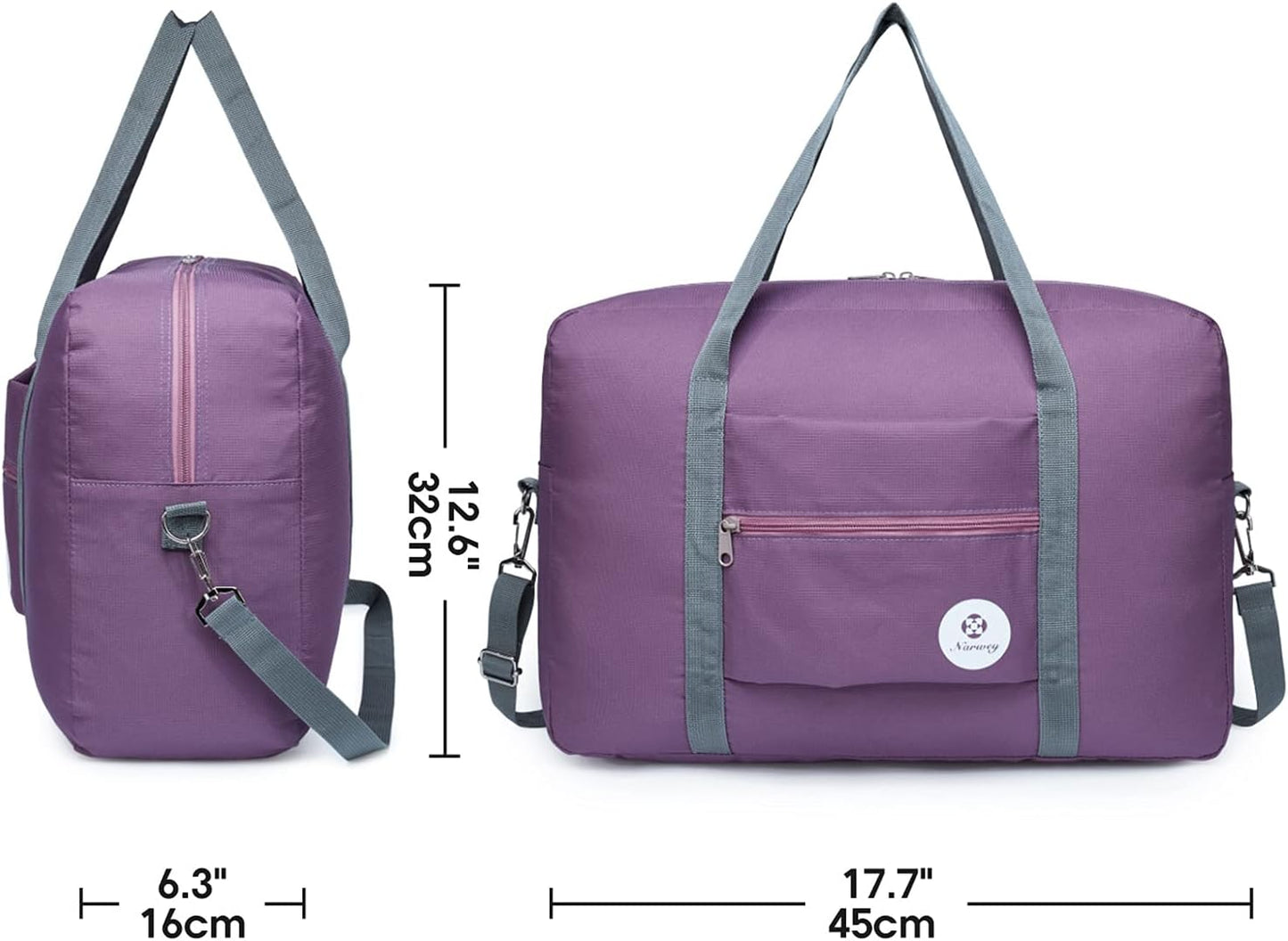 For Spirit Airlines Personal Item Bag 18x14x8 Foldable Travel Duffel Bag Tote Carry on Luggage