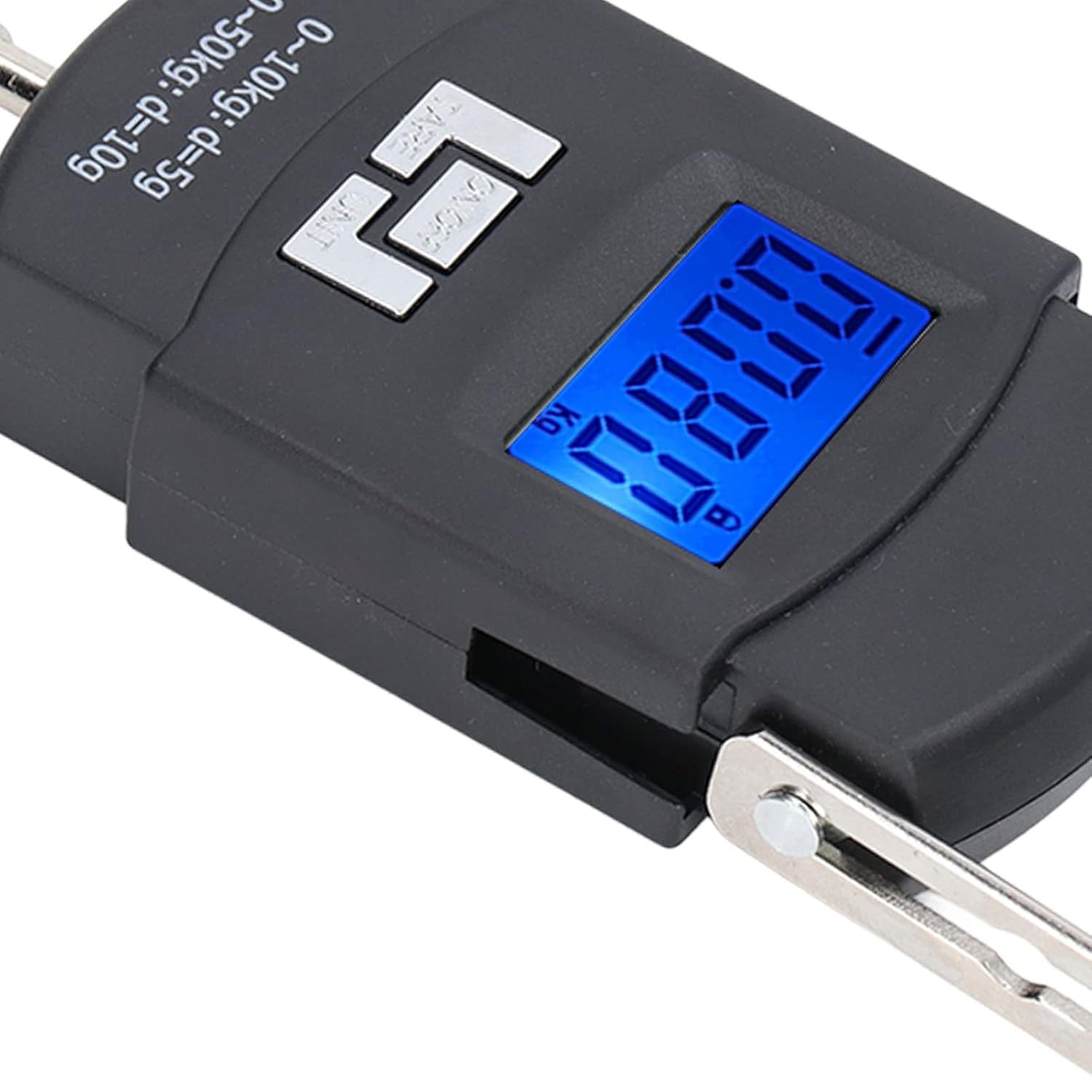 Luggage Scale, Digital Display 50kg Capacity Portable Weighing Scale for Shopping Travel Fishing