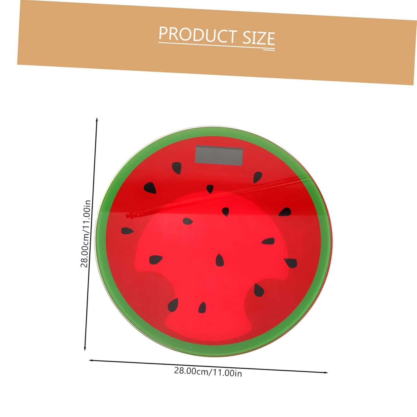 Mini Digital Weight Scale Watermelon Shape Travel Scale for Body Weight