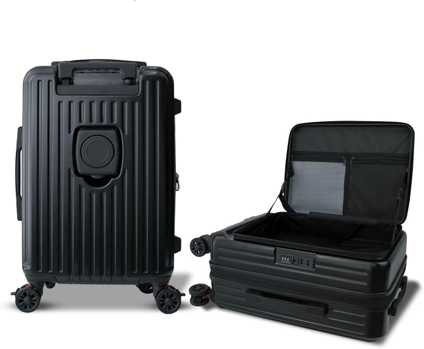 20 inch Carry on Luggage 22x14x9 Airline Approved, Carry on Suitcases with Wheels, Top Open Luggage with Spinner wheels, Expandable Carry on Luggage with wheels, Perfect Item as Gift.