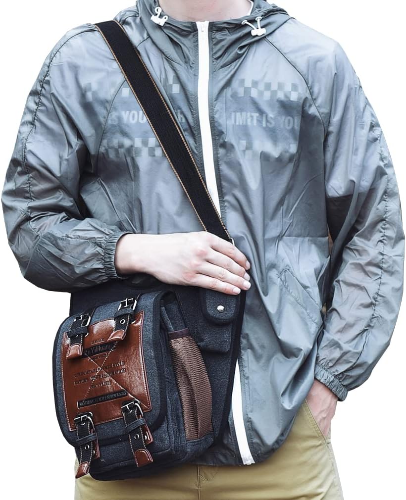Leather Waist Pack Drop Leg Bag for Men Women Belt Bumbag Multi-Purpose Motorcycle Bike Outdoor