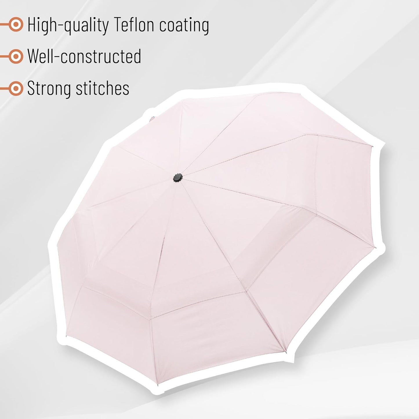 Mr. Pen- Windproof Travel Umbrella, Automatic Umbrellas for Rain, Compact