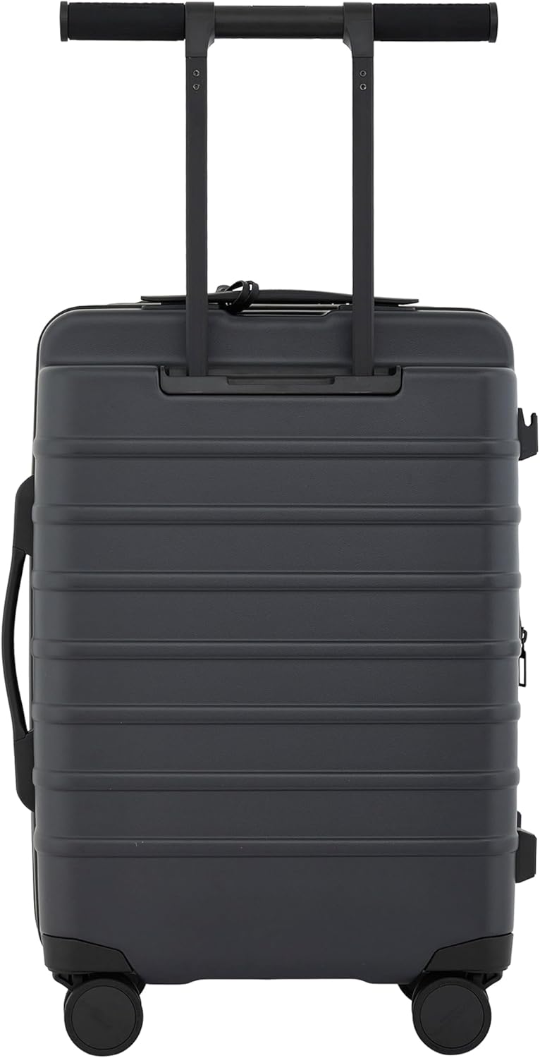 Scotch & Soda Tilburg Luggage, Black, 22-Inch Carry-On