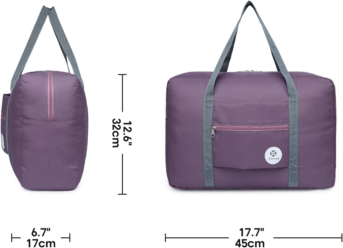 For Spirit Airlines Personal Item Bag 18x14x8 Foldable Travel Duffel Bag Tote Carry on Luggage