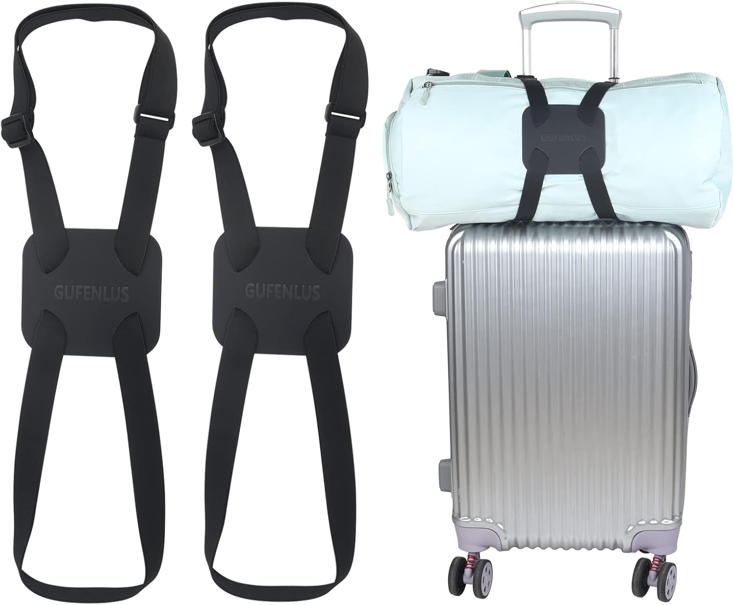 luggage bungee Luggage Straps for suitcases，Bag Bungee for Luggage，Adjustable Size Luggage Straps