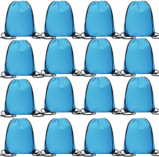 Bulk Drawstring Bags, Polyester Draw String Bags, Gym Sports Cinch Bag Drawstring Backpack for Women Men