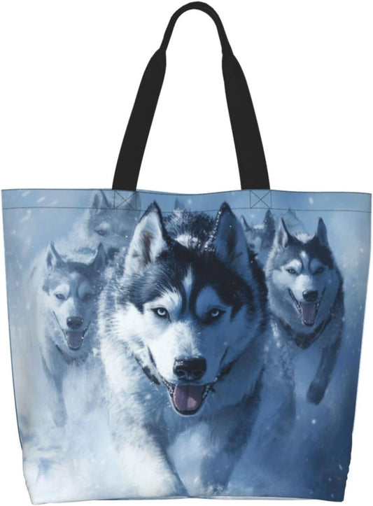Tote Bag Beach Bag for Women Reusable Grocery Large Shopping Shoulder Bag Travel Handbag