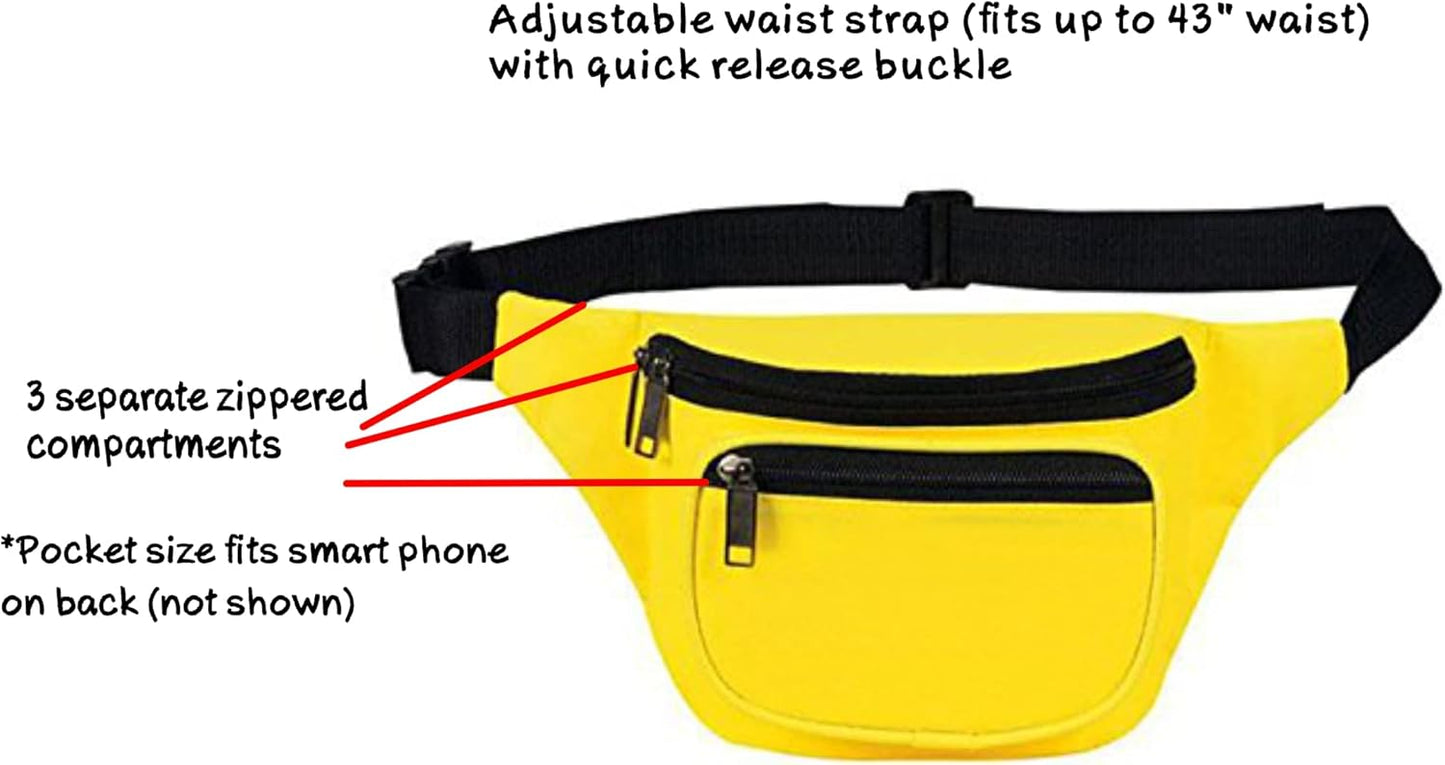 Fanny Pack, BuyAgain Quick Release Buckle Travel Sport Waist Fanny Pack Bag For Men Or Women