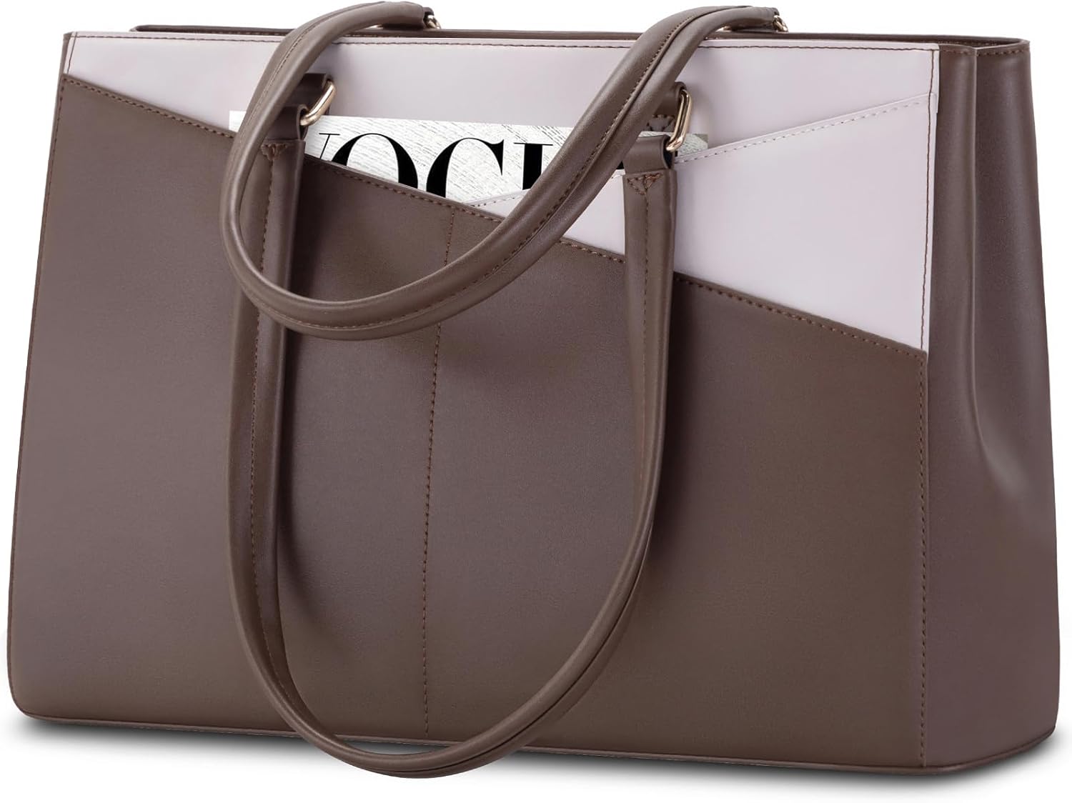 LOVEVOOK Laptop Tote Bag for Women, Office Work Bag Briefcase fit for 15.6 inch Laptop, Large