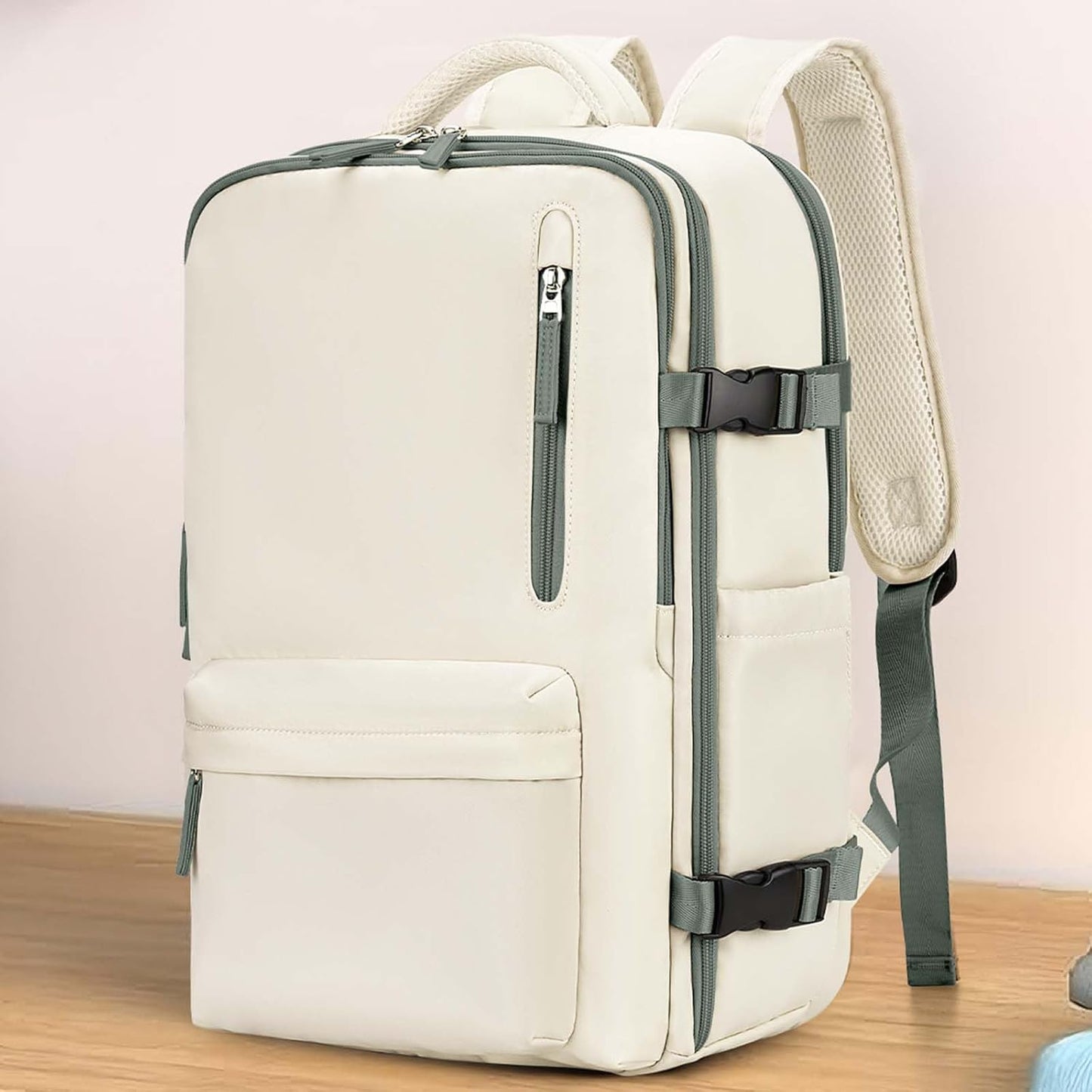 WONHOX Large Travel Backpack Carry on Flight Approved Laptop Work Business Backpack for Women Men Mochila de Viaje