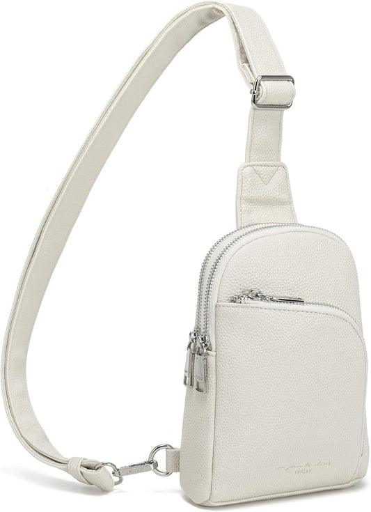 INICAT RFID Blocking Sling Bag Anti Theft Crossbody Bags for Women Travel Fanny Pack Cross Body for Woman Chest Bag