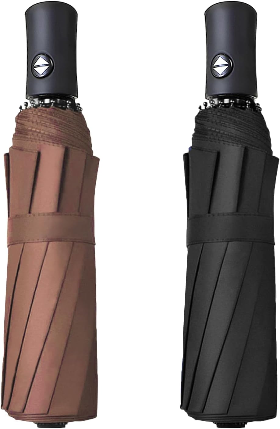 RONIARE 2 Packs Travel Umbrellas for rain Windproof Compact Umbrella Folding Small Strong and Portable Automatic Open and Close - Men and Women