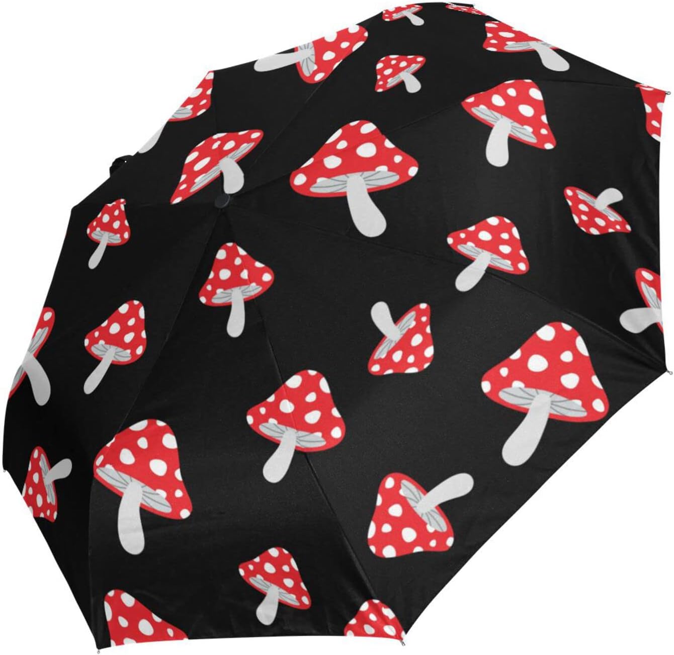 Automatic Umbrella One Touch Auto Open and Close Button Compact Travel Umbrella for Women Men Kid