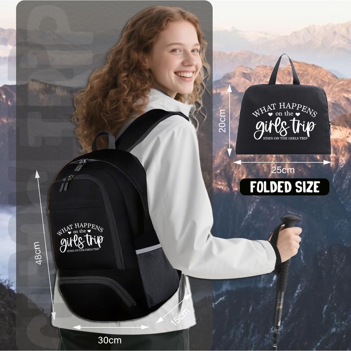 Hiking Daypacks Bicycle travel backpack Birthday Christmas Gift for woman