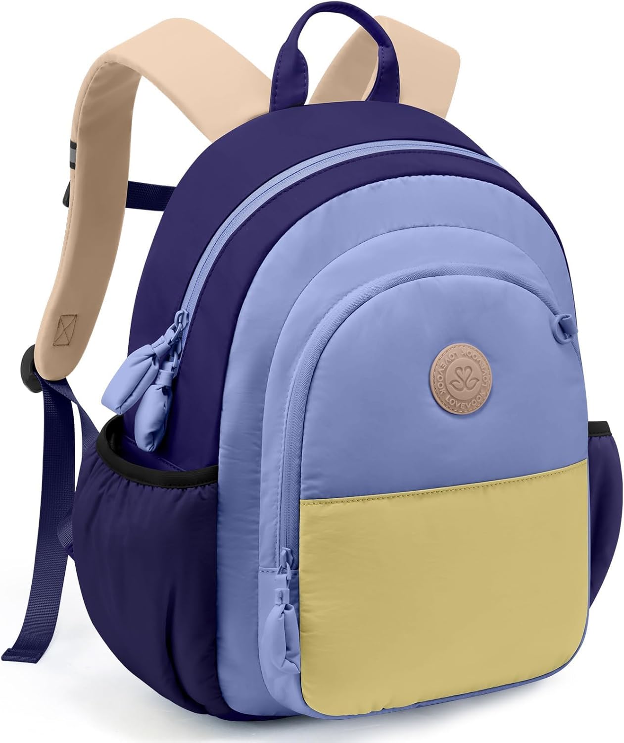 LOVEVOOK Toddler Backpack for Boys Girls 2-4,Puffer Kids Backpack for Preschool,Mini Cute Bookbag for Elementary,Daycare Bag