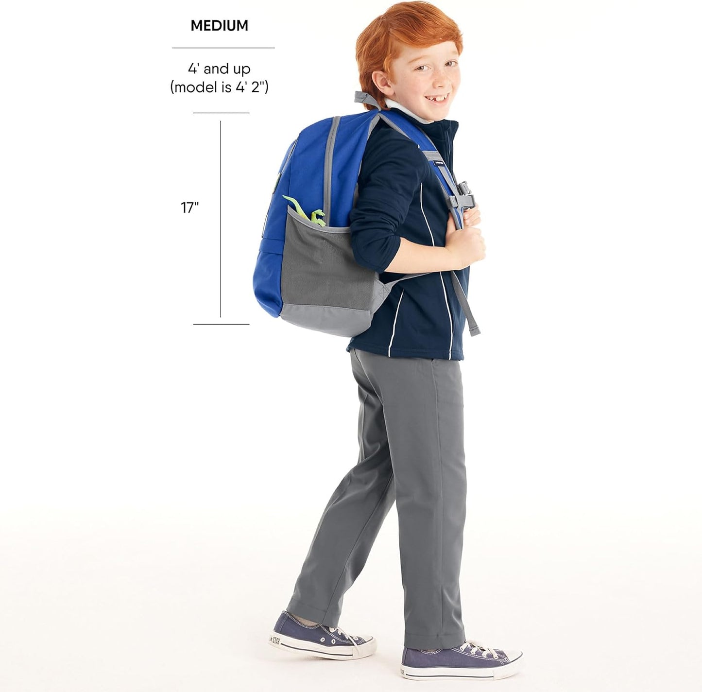 Lands' End Kids' ClassMate Black Medium