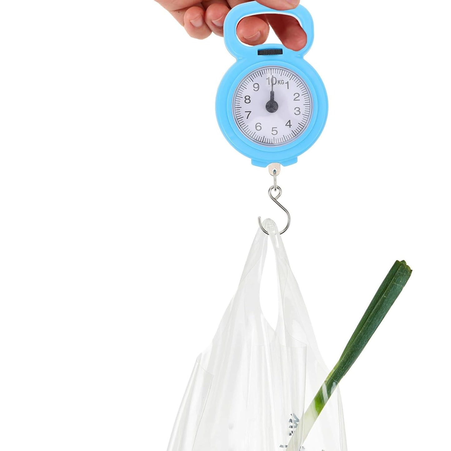 Compact Metal Hanging Scale Portable Scale for Luggage Easy to Use and Clean