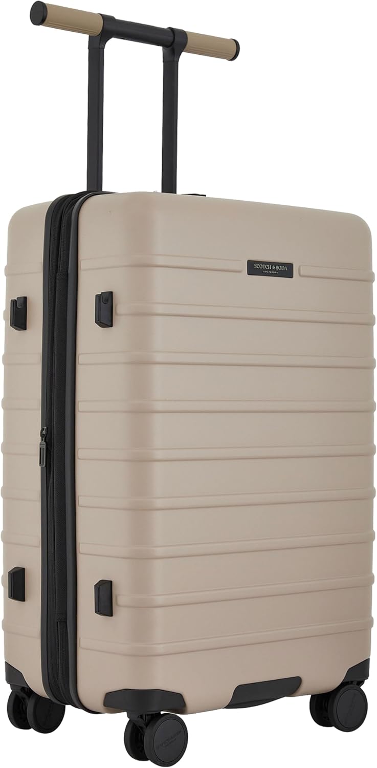 Scotch & Soda Tilburg Luggage, Pebble, 26-Inch Suitcase