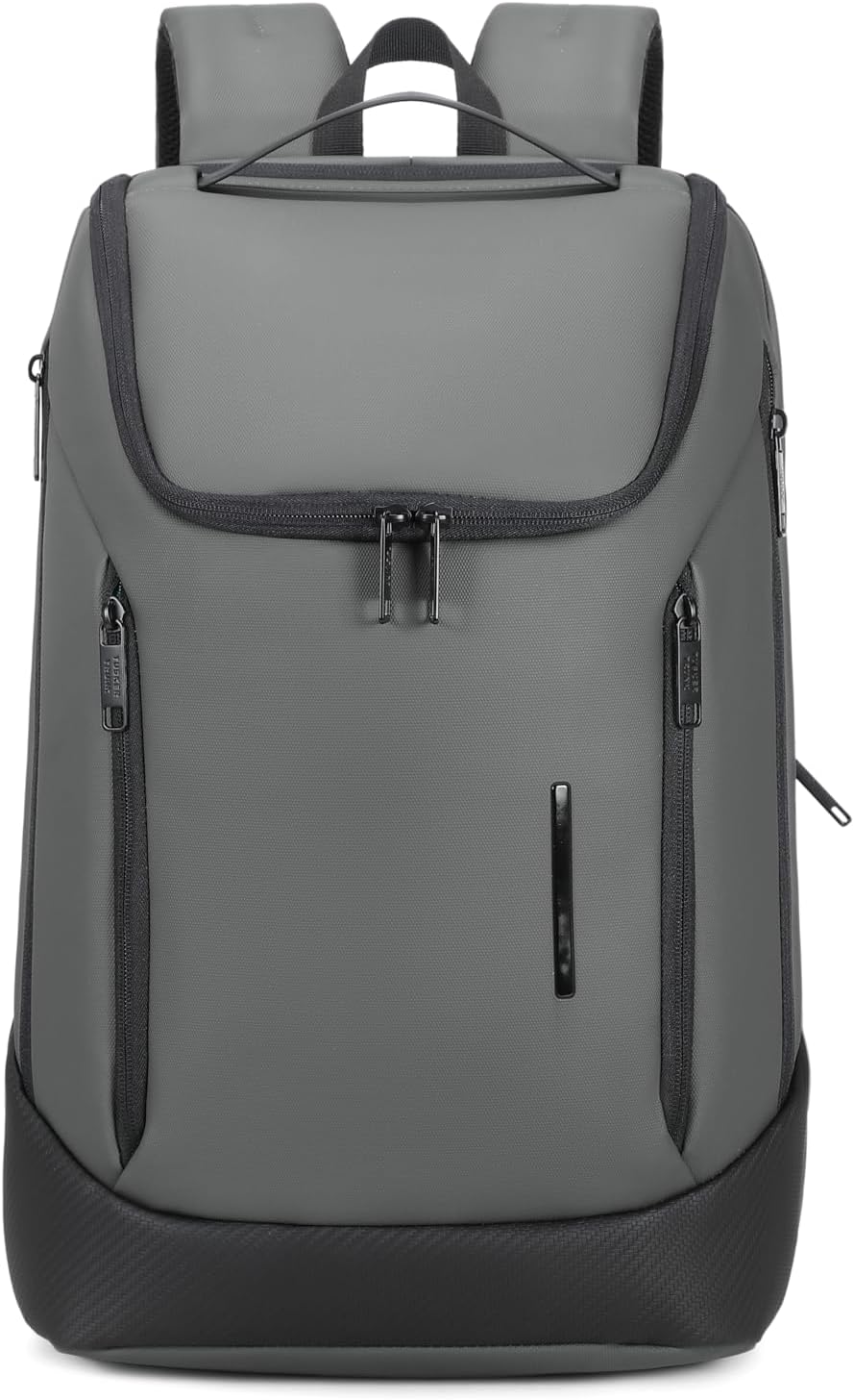 Shockproof Waterproof Laptop Backpack, 17-Inch Anti-Scratch Travel Backpack with Large