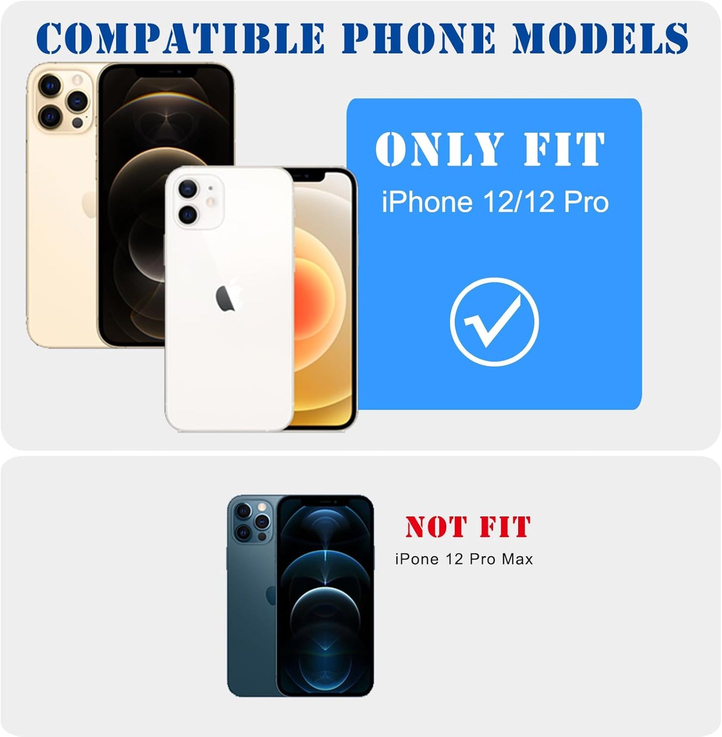 for iPhone 12 Case & iPhone 12 Pro Case, Vintage Camo Pattern Design for Men Boys Teens, Cool Camouflage Shockproof Protective Cover for Girls Women - White