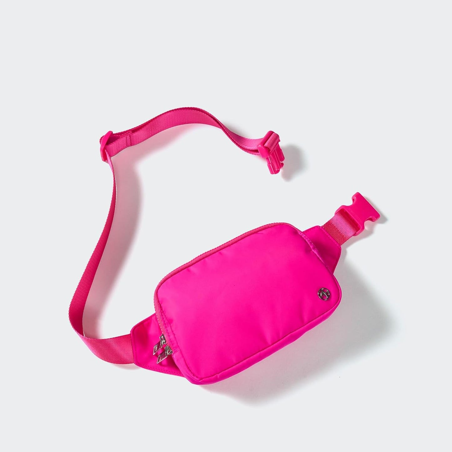 Pander Belt Bag Large 2L, Nylon Fanny Pack Purse for Women and Men with Adjustable Strap