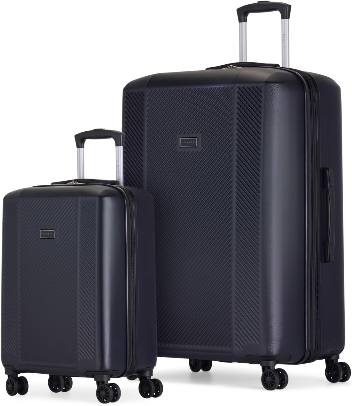 Manchester Collection 2-Piece Hardside Luggage Set, ABS Material, 360° Spinner Wheels, Expandable
