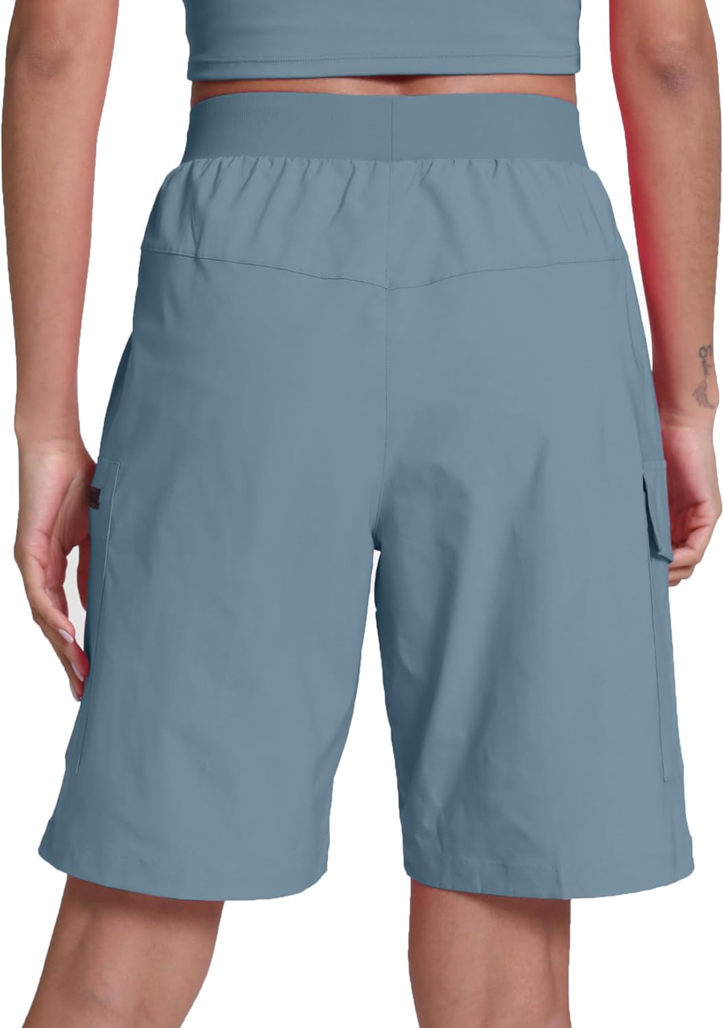 Women's Hiking Cargo Shorts Quick Dry Lightweight Shorts for Travel Athletic