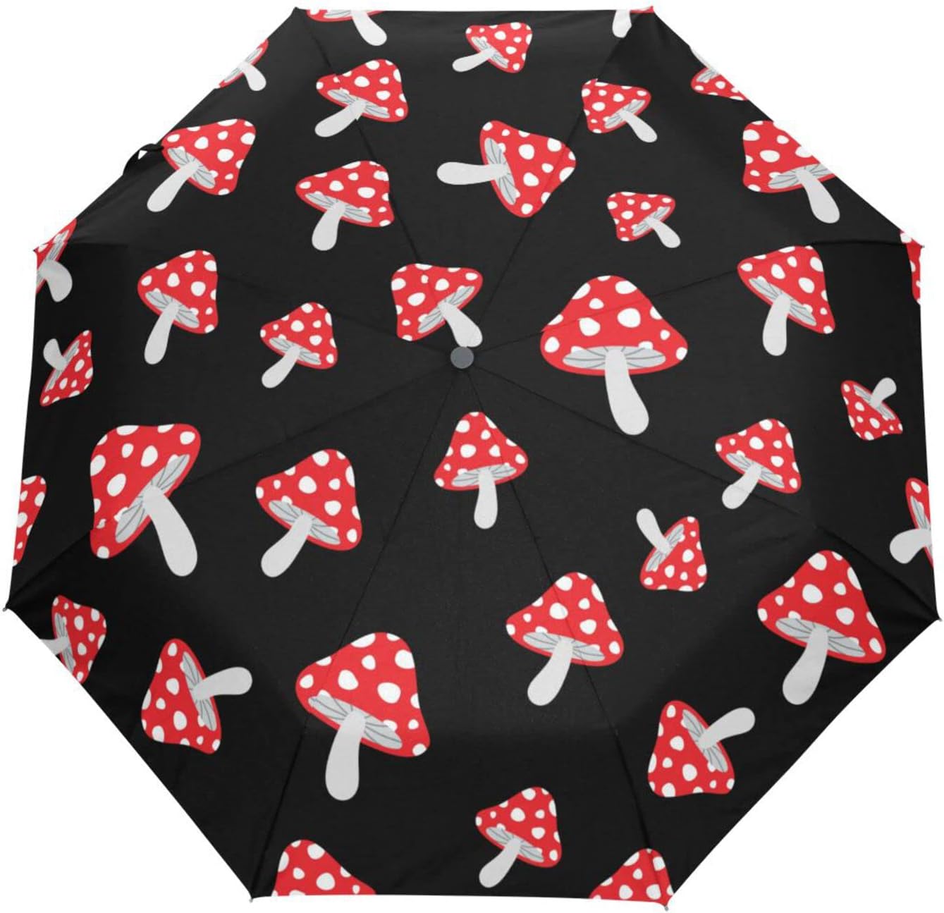 Automatic Umbrella One Touch Auto Open and Close Button Compact Travel Umbrella for Women Men Kid