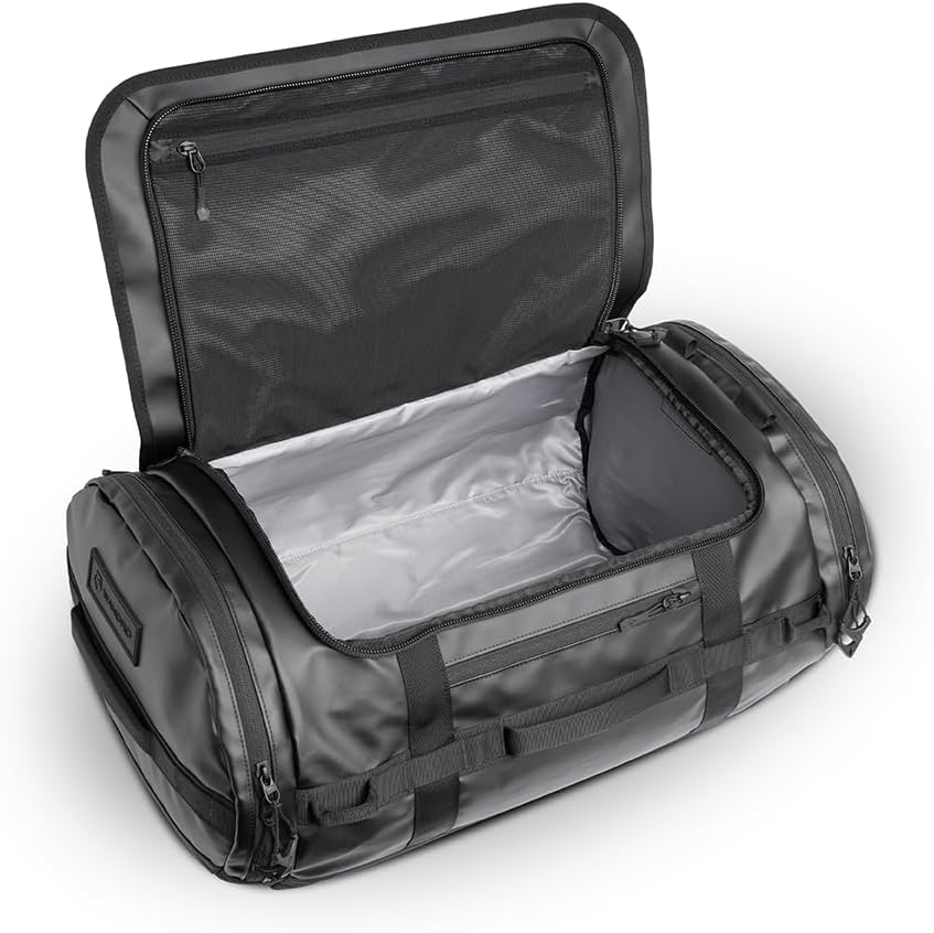 WANDRD CARRYALL 60L Black - Perfect Travel Essentials duffel Bag: Versatile for Traveling, Ideal Vacation & Everyday Travel Bag