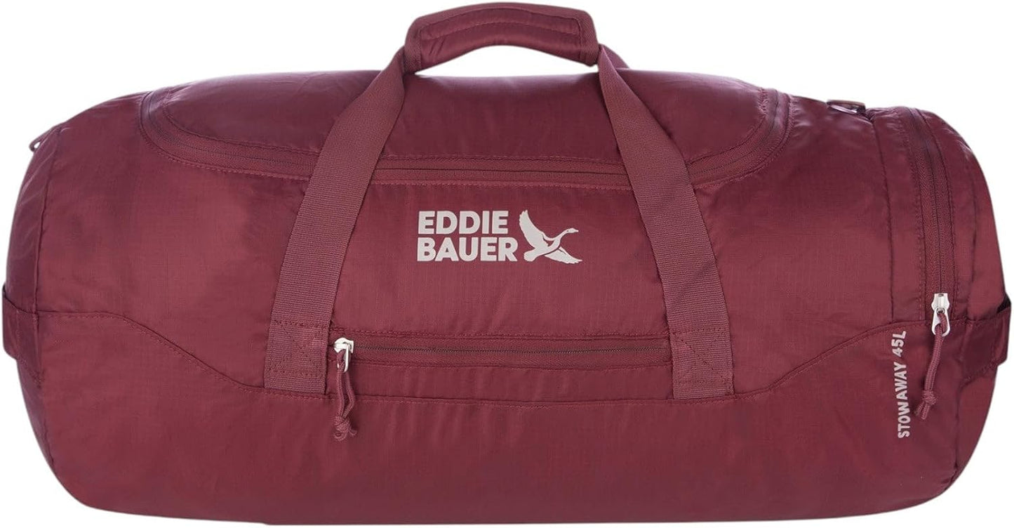 Eddie Bauer Stowaway Packable 45l Duffel Bag-Made from Ripstop Polyester