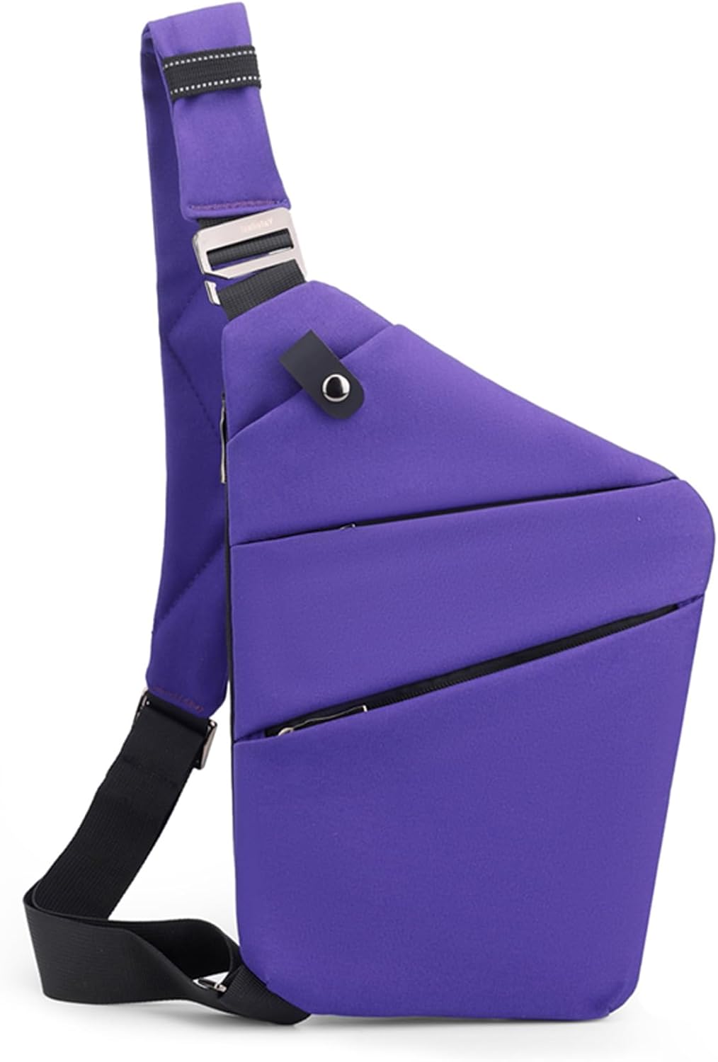 Anti Theft Crossbody Bags for Women, 2025 New Anti-Theft Travel Bag, Shoulder Bag Anti-theft Design for Travel, Sport (Violet Blue - Left Shoulder)