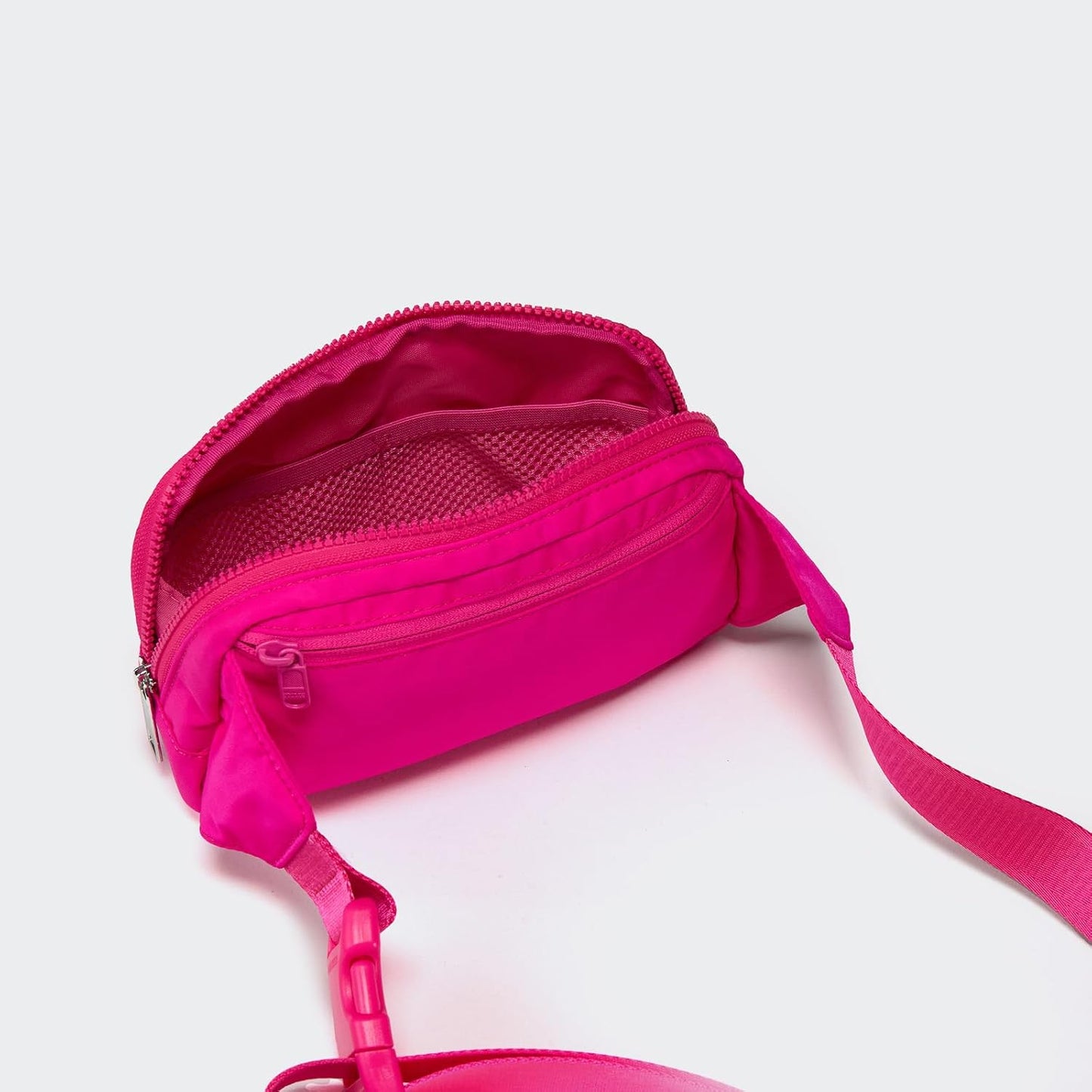 Pander Belt Bag Large 2L, Nylon Fanny Pack Purse for Women and Men with Adjustable Strap