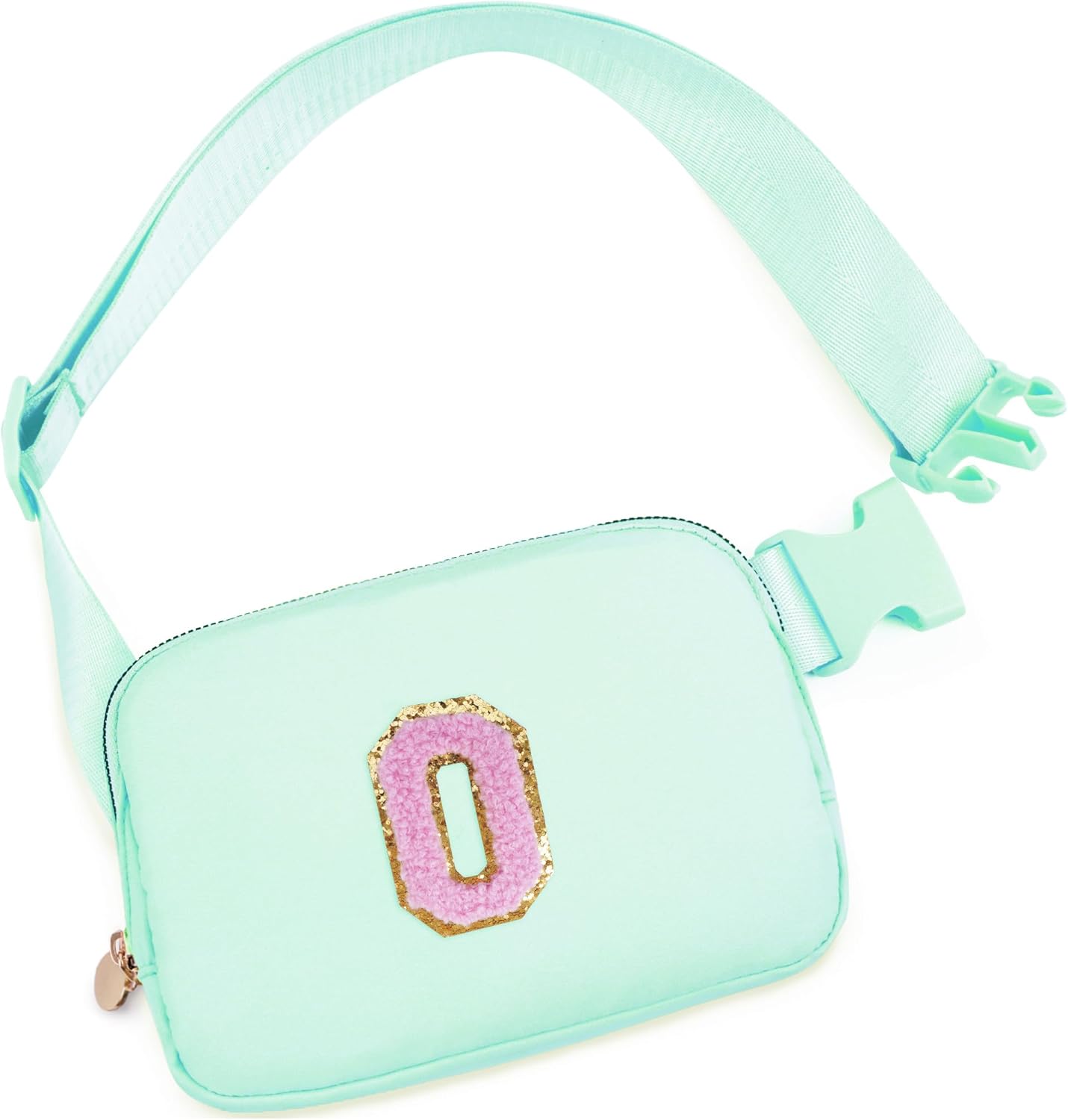 Belt Bag Fanny Pack Crossbody Bags with Initials Letter Patch Cute Stuff Birthday Gifts for