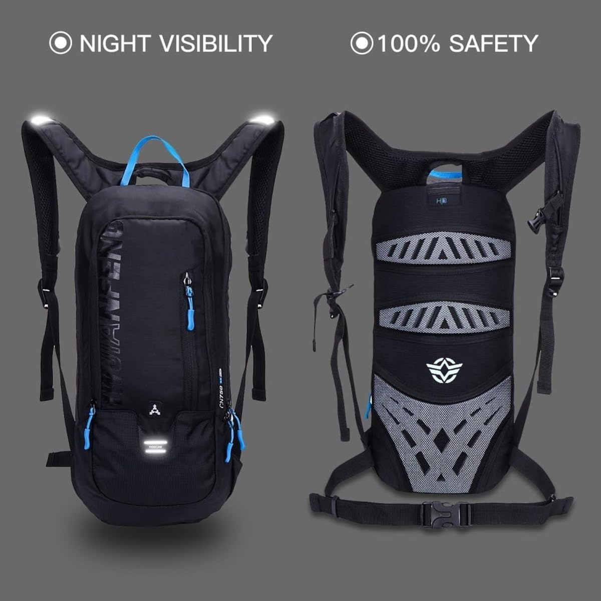 WINDCHASER Cycling Backpack, 10L Bicycle Backpack Waterproof Breathable Bag for Outdoor Travel