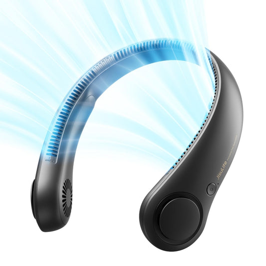 JISULIFE Portable Neck Fan, Hands-Free Bladeless, 5 Speeds, 4000 mAh