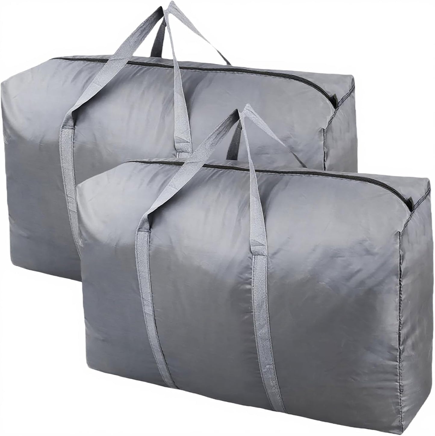 100L Extra Large Storage Bags, Big Moving Bags with Strong Zippers & Carrying Handles, Packing Bags