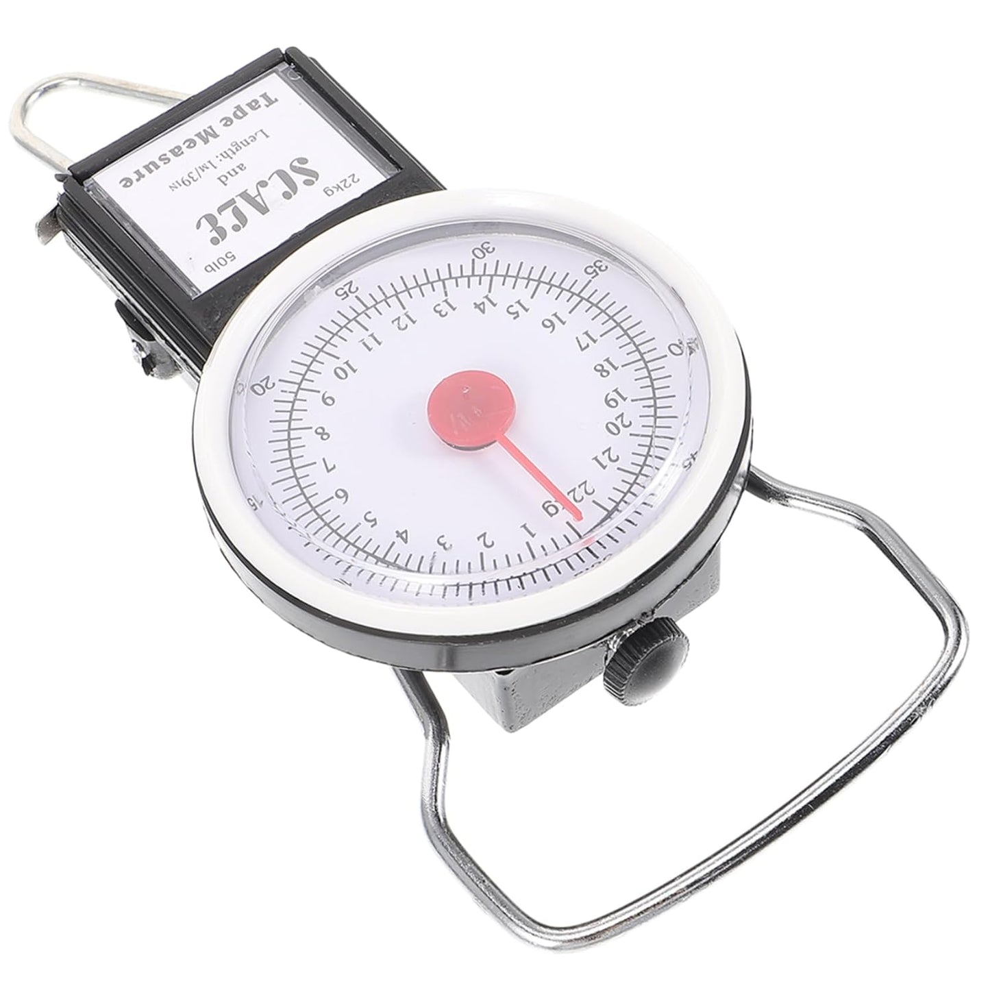 TOYANDONA Manual Hanging Scale Portable Travel Luggage Weight Scale with Non Slip Big Handle Durable Design for Easy Use Accurate Sensor for Bags and Suitcases
