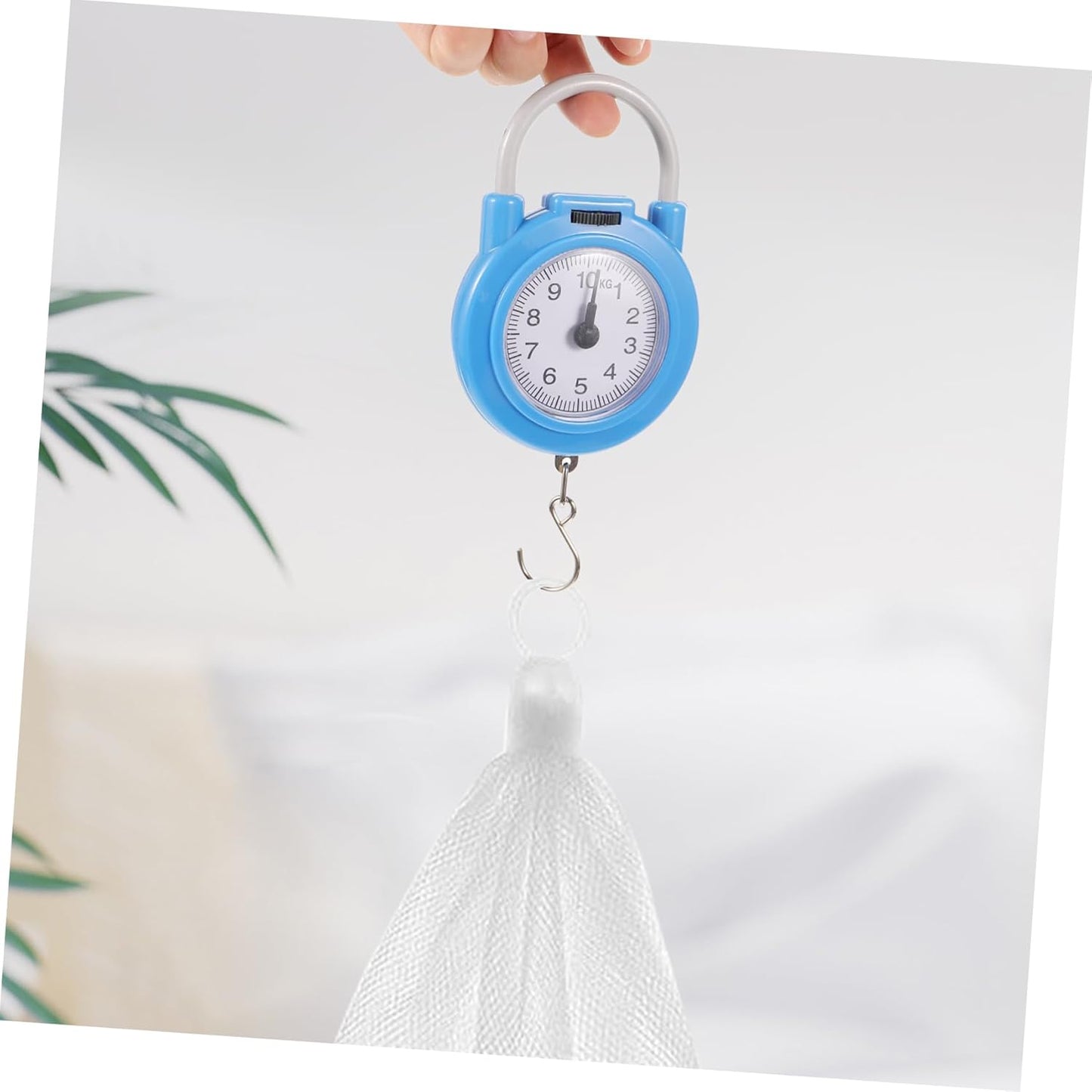 Portable Luggage Scale Mechanical Hand Scale Arrow Weighing for Suitcase Bag Weighing Travel Suitcase High Precision for