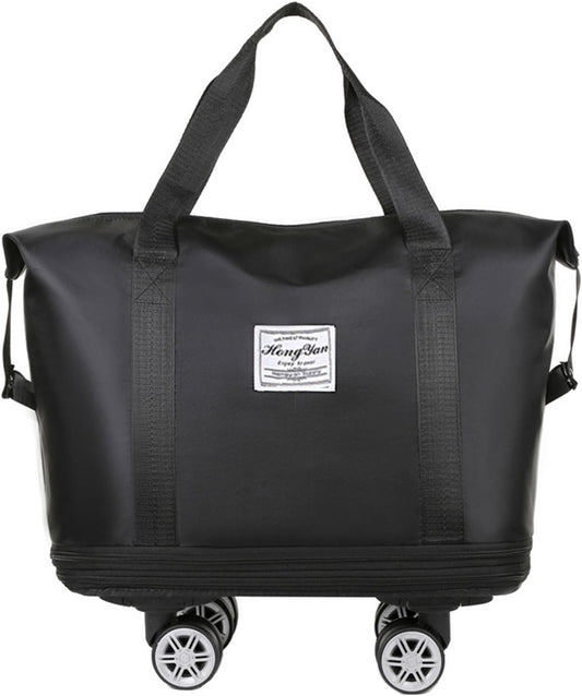Shopping Bag Folding Shopping Cart Bag Detachable Wheel Trolley Bag Market Rolling Handtruck Bag Trolley Luggage Storage Luggage Bag with