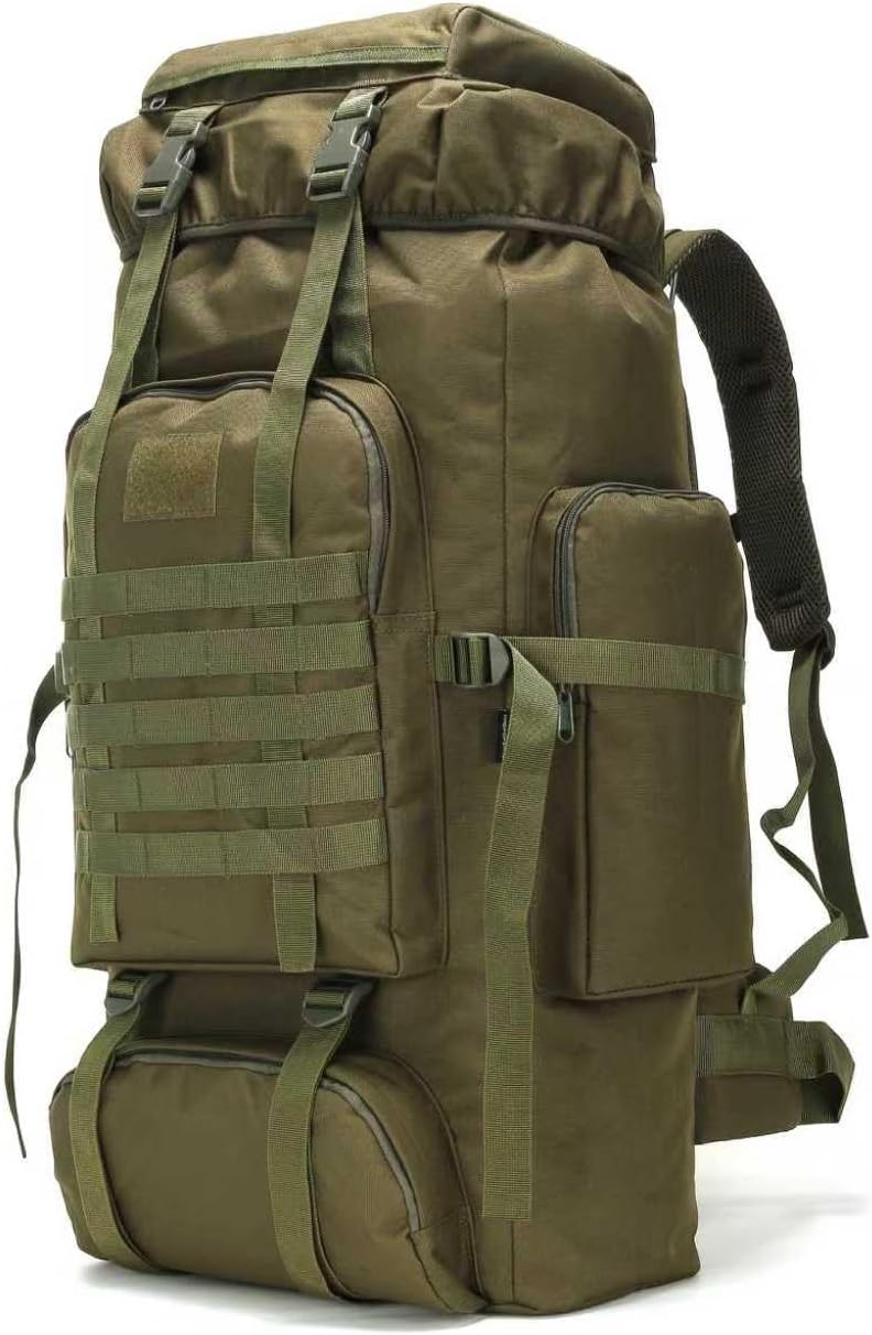Hiking Backpack for Men 70L/100L Camping Backpack Military Rucksack Molle 3 Days Assault Pack for