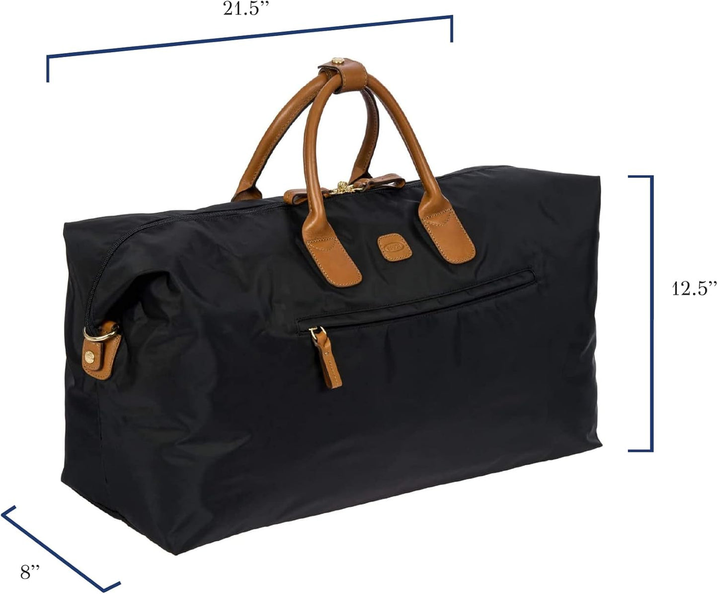 Bric's X-Travel Deluxe Duffle for Men and Women - Lightweight Overnight Carry On Travel Luggage