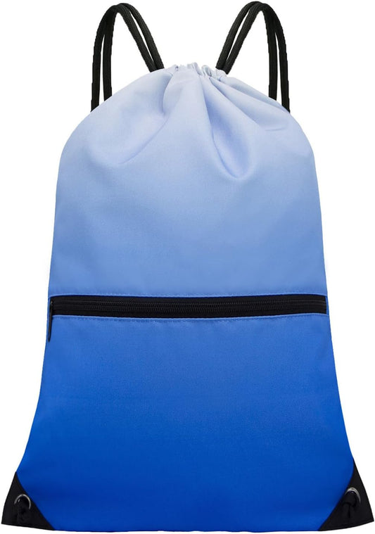 HOLYLUCK Drawstring Backpack Bag Sport Gym Sackpack