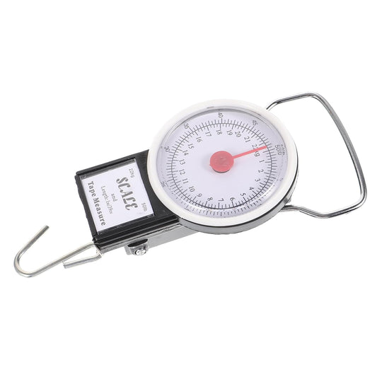 Analog Hand Scale Suitcase Weight Scale Hook LCD Display Sturdy and Practical