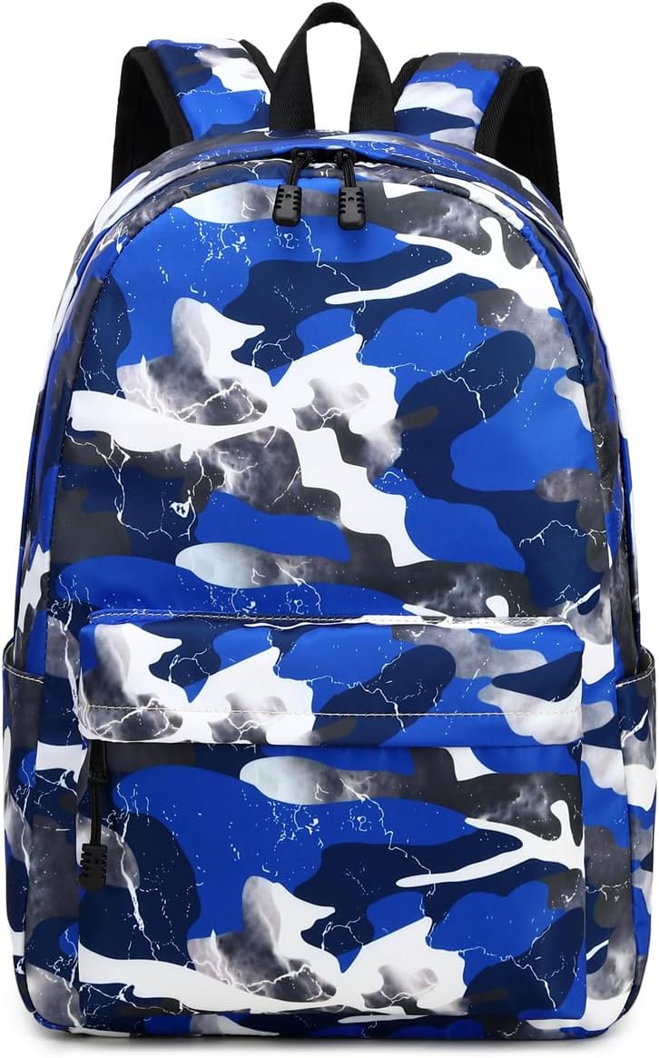 Lmwzh Backpack For Boys Girls Elementary Waterproof teen School Bags Kids Bookbag Lightweight Camo