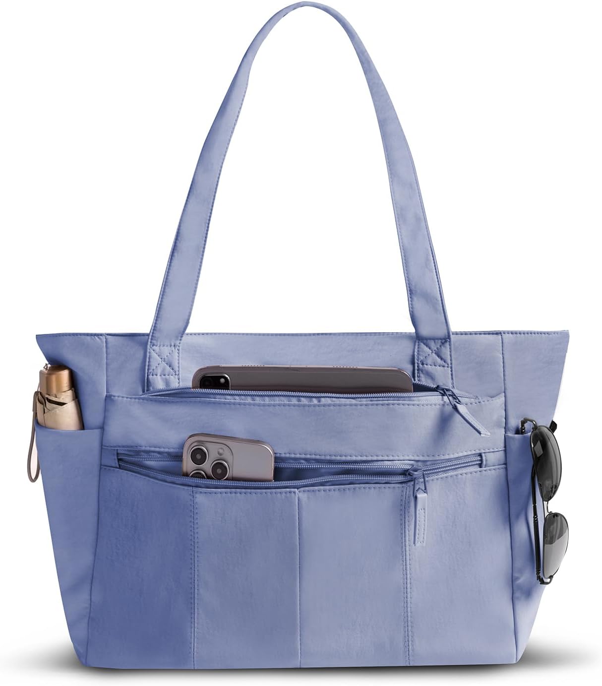 Tote Bag for Women Shoulder Bag Work Bags with Zipper Lightweight Handbags for Travel,Work,School